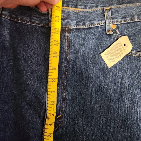 Levis 550 Jeans Mens 46 X 32 Big Tall Relaxed Fit Denim Pants Casual Loose New - Picture 8 of 9